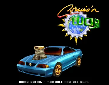 Cruis'n World (rev L1.3) screen shot title